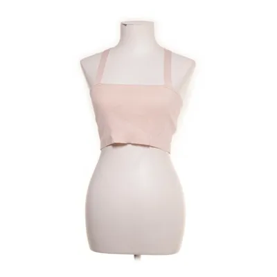 Crop top (Front Cross Ribbed Top) from Kim Feenstra x NA-KD Viscose, Polyamide