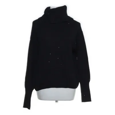 Rollkragenpullover (Schwarz) von Zero Acryl, Polyester, Baumwolle
