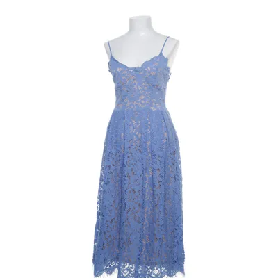 Jurk (Blauw, Beige) van H&M Party Polyamide, Viscose, Katoen