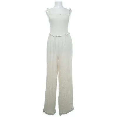 Buksedragt (Beige) fra Sinsay Viscose, Linned