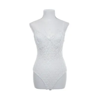 Body (Beige) från H&M Bomull, Elastan, Polyester