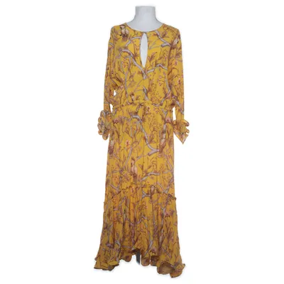 Maxi dress (Yellow, Multicolored) from Johanna Ortiz x H&M Viscose