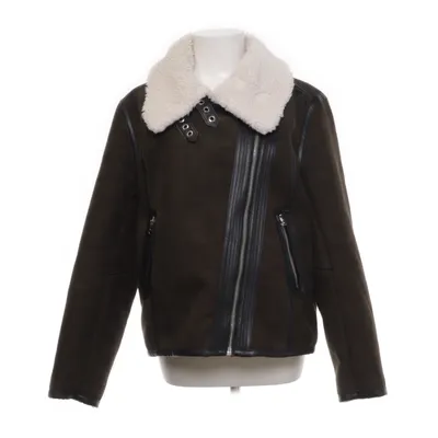 Shearling Jacke (Grün) von H&M Polyester