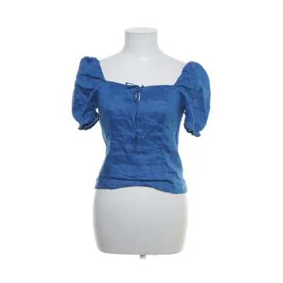 Top (Blauw) van H&M Linnen