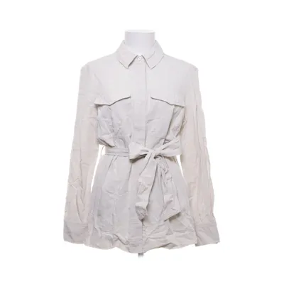 Shirt (Beige) van H&M Trend Katoen, Viscose, Linnen