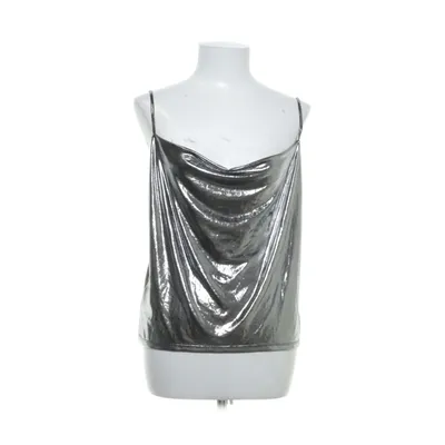 Top (Zilver) van H&M Polyester, Elastaan
