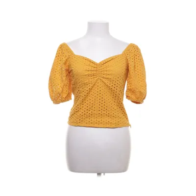 Top (Gul) fra H&M Bomuld, Polyester