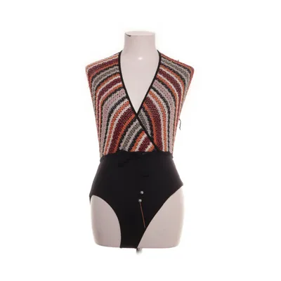 Baddräkt (Svart, Flerfärgad) från Hanne Bloch Bomull, Viskos, Polyester, Polyamid, Elastan