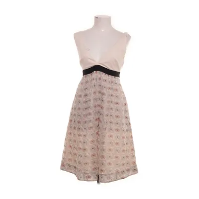 Klänning (Beige, Flerfärgad) från Sportmax Bomull, Polyester, Silke