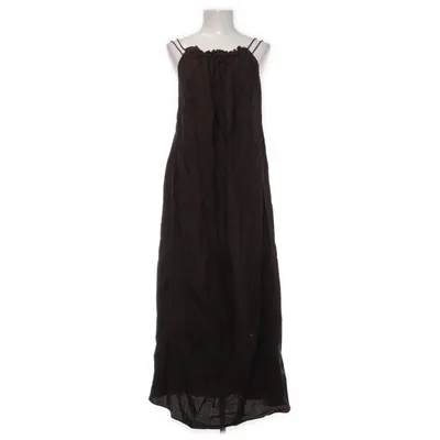 Maxikleid (Braun) von H&M Lyocell, Leinen