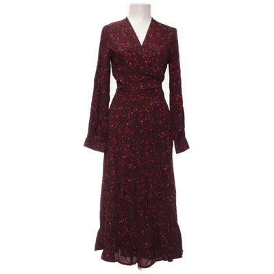Wrap dress (Red, Multicolored) from Boii Viscose