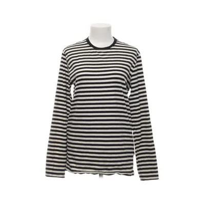 Lange mouwen shirt (Zwart, Wit) van H&M Man Katoen