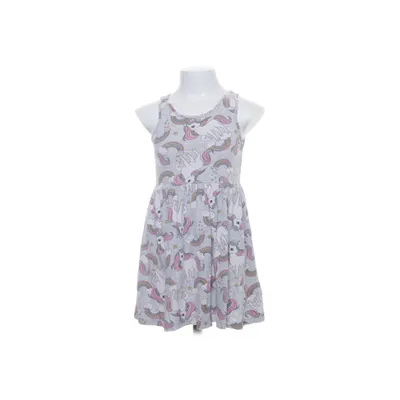 Jurk (Grijs, Meerkleurig) van H&M Kids Katoen, Viscose