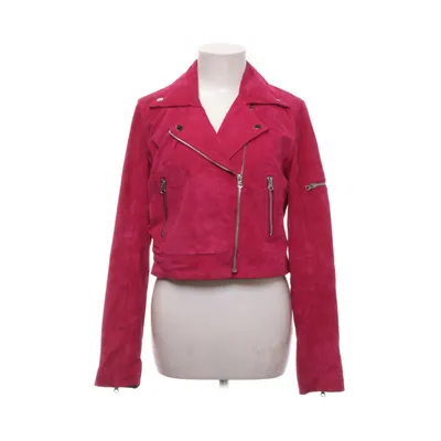 Bikerjacka (Rosa) från Livelo Polyester, Skinn