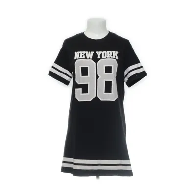 Dress (Black, White) from Divided by H&M Cotton