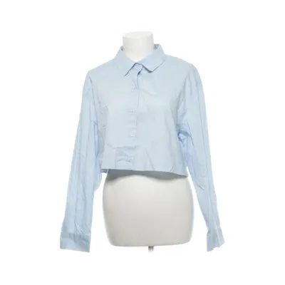 Shirt (Blue, White) from H&M Cotton
