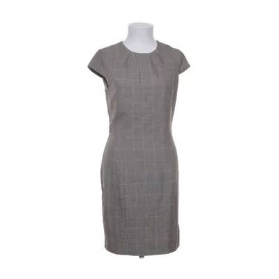 Jurk (Grijs, Beige) van H&M Modern Classic Polyester, Viscose, Elastaan