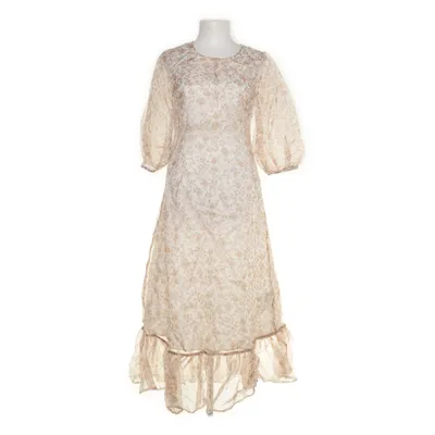 Maxi dress (Flower Prited Organza Open Back Dress) from NA-KD Polyester, Polyamide