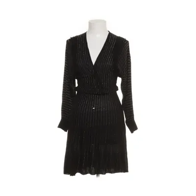 Jurk (Zwart) van Zara Knit Polyester, Viscose
