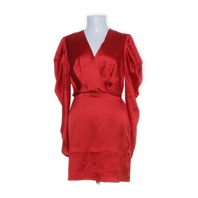 Jurk (Puff Sleeve Satin Dress) van NA-KD Polyester, Elastaan