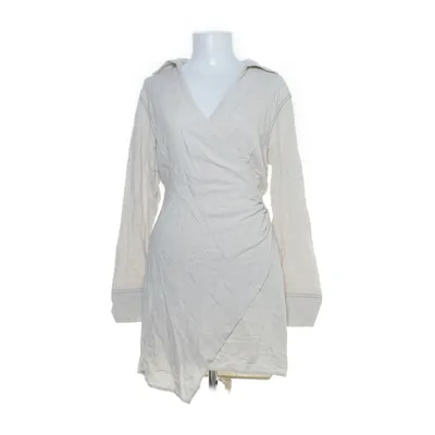 Wikkeljurk (Contrast Seams Linen Mix Dress) van NA-KD Linnen, Viscose