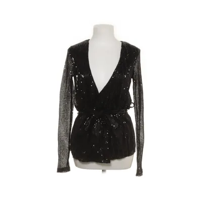 Omlottblus (Sequin Overlap Blouse) från NA-KD Polyester, Acetat