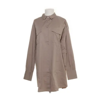 Shirt dress (Oversized Shirt Dress) from NA-KD Elastane, Cotton