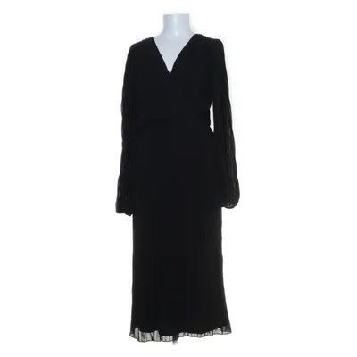 Jurk (Pleated Overlap Midi Dress) van NA-KD Polyester