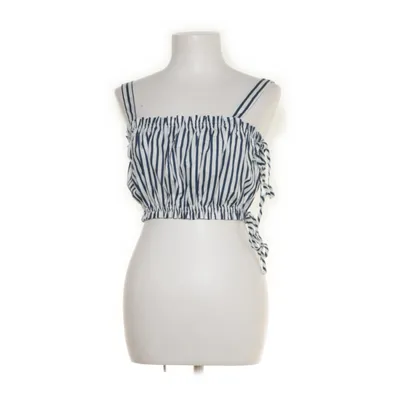 Crop top (Smoked Drawstring Top) van NA-KD Katoen, Elastaan