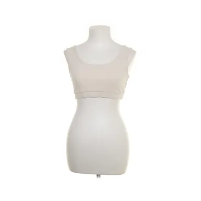 Crop top (Ribbed Short Croppe Top) fra NA-KD Elastan, Viscose, Polyester