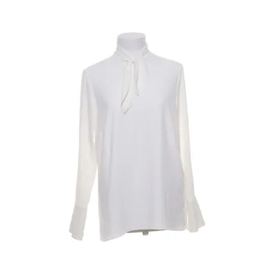 Sløjfebluse (Hvid) fra H&M Polyester