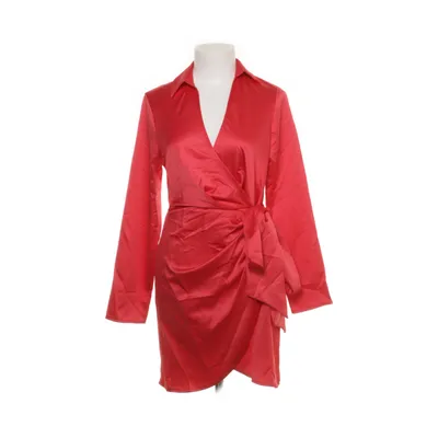 Slå-om-kjole (Satin Wrap Mini Dress) fra River Island Polyester