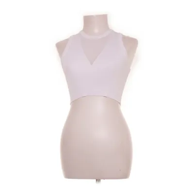 Crop top (Wit) van Bershka