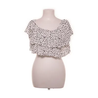 Crop top (Wit, Meerkleurig) van Chiquelle