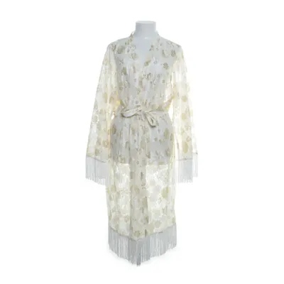 Morgonrock (Rosa Lace Kimono) från HUNKØN Mohair, Nylon, Viskos