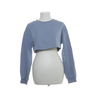 Sweatshirt (Blauw) van Shein Katoen, Polyester