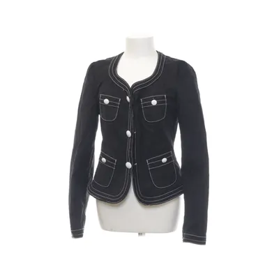 Jacka (Svart) från Moschino Jeans Bomull, Elastan