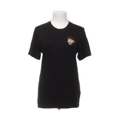 T-shirt (Zwart) van Canvas Katoen