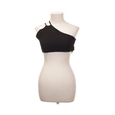 Crop top (Zwart) van Gina Tricot Viscose