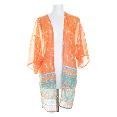 Kimono (Orange, Flerfärgad) från Feitong Bomull, Polyester
