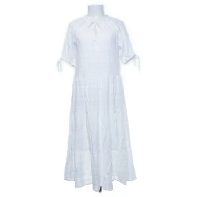 Kleid (Weiß) von Auguste Baumwolle, Viskose