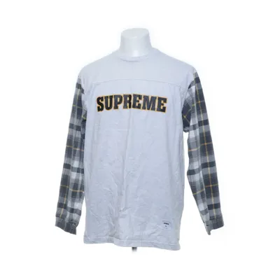 Long sleeve T-shirt (Gray, Multicolored) from Supreme Cotton