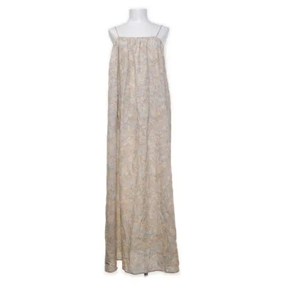 Maxi jurk (Beige, Meerkleurig) van H&M Katoen