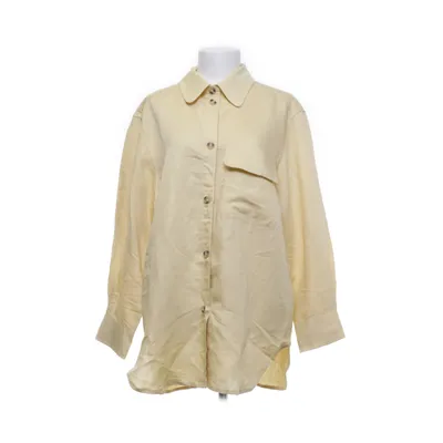 Shirt (Yellow) from H&M Viscose, Linen