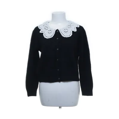 Strickjacke (Schwarz, Weiß) von WithBlack Wolle, Nylon, Elasthan, Mohair