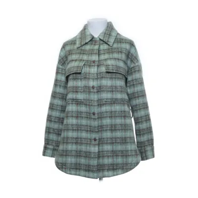 Oberhemd (Grün, Braun) von WithBlack Polyester, Wolle