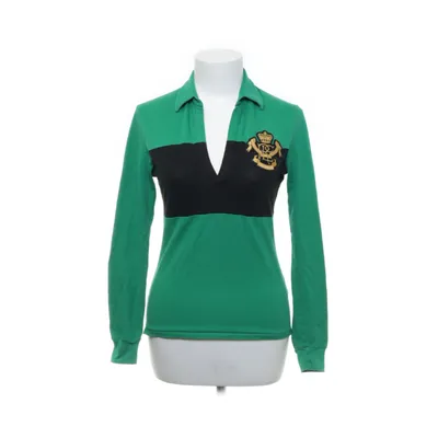 Rugbytröja (Grön, Svart) från Ralph Lauren Elastan, Bomull