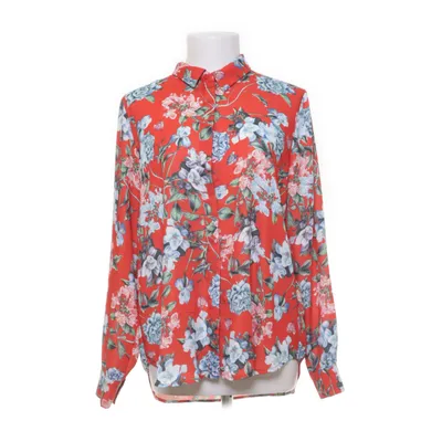 Blus (Röd, Flerfärgad) från H&M Modern Classic Polyester