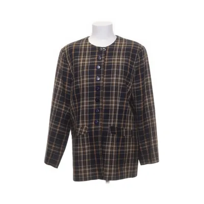 Kavaj (Brun, Blå) från ADA Fashion Ull, Polyester, Bomull