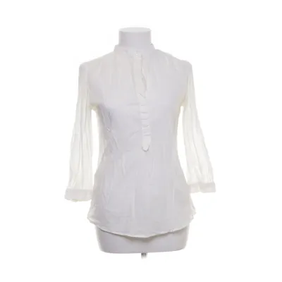Blouse (Wit) van Mango Katoen